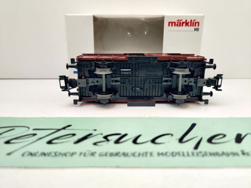 Märklin H0 AC 4883 gedeckter Güterwagen / Gr / NEM / DR / OVP weiß