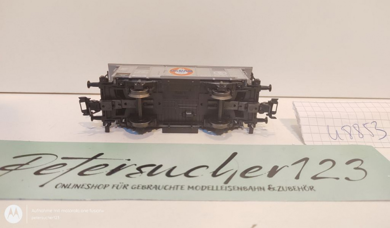 Märklin H0 AC 48853 ged. Güterwagen / JW 1998 "OSRAM" / NEM / Privatwg