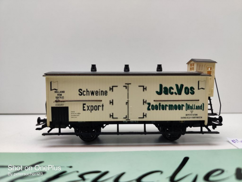 Märklin H0 AC 48922 1x Kühlwagen aus Set "Fleischtransport" / NEM / Privat HISM