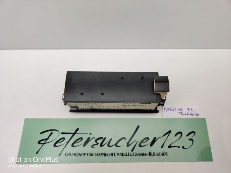 Märklin H0 AC 48922 1x Kühlwagen aus Set "Fleischtransport" / NEM / Privat BadStB
