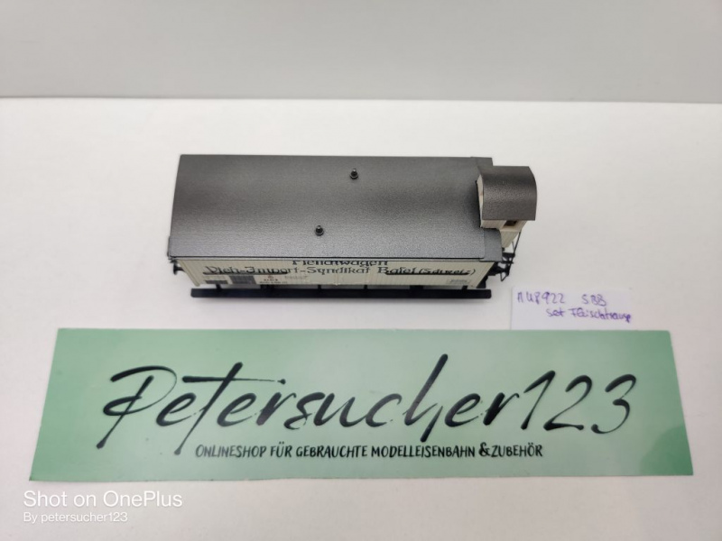 Märklin H0 AC 48922 1x Kühlwagen aus Set "Fleischtransport" / NEM / Privat BadStB