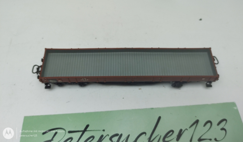Märklin H0 AC 496 391 / 4-Achser Offener Güterwagen / Braun / DB