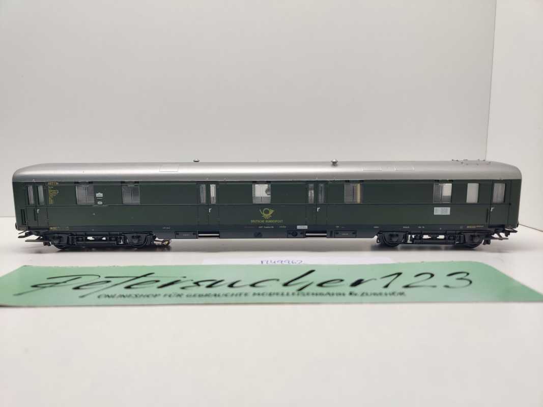 Märklin H0 AC 49962 Schürzen-Postwagen Post4e mfx / NEM / DB