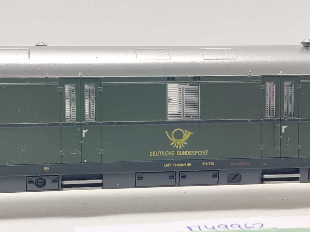Märklin H0 AC 49962 Schürzen-Postwagen Post4e mfx / NEM / DB