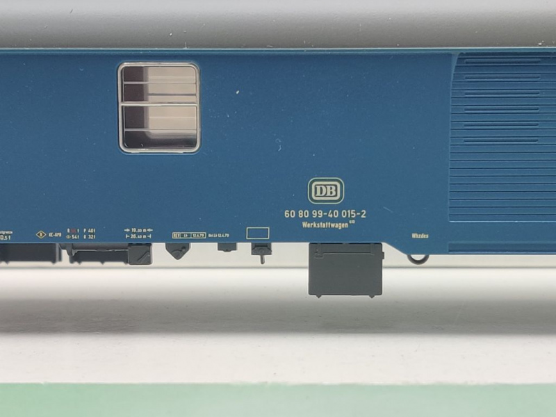 Märklin H0 AC 49965 Bahndienstwagen "Werkstattwagen" / NEM / MFX / DB / OVP weiß