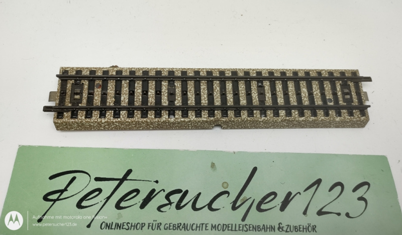 MÄRKLIN H0 1 x gerades Anschluss-Gleistück M-Gleis 5111 180mm OVP