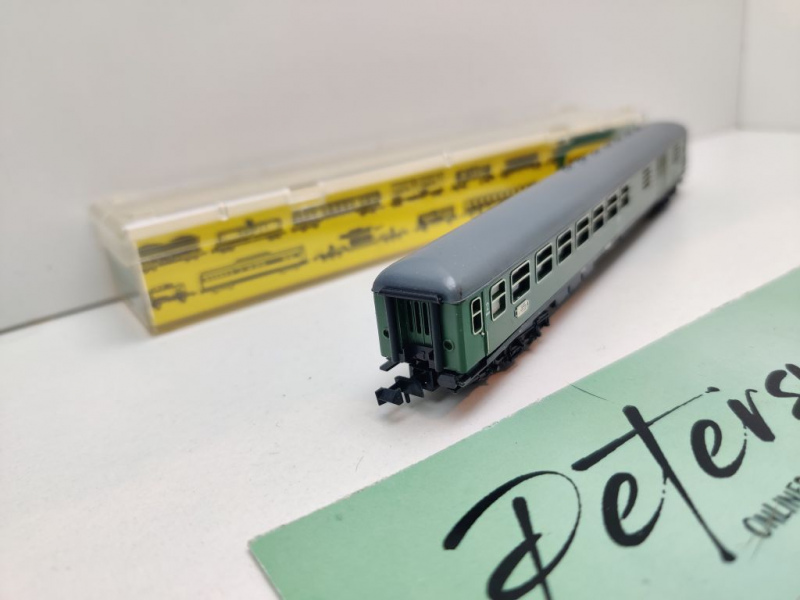 Minitrix N DC 51-3088-00 Schnellzugwagen 2.Kl. Gepäck / BDüm273 / DB / OVP