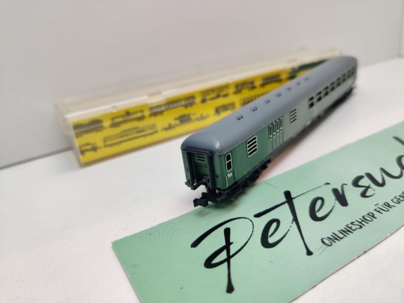 Minitrix N DC 51-3088-00 Schnellzugwagen 2.Kl. Gepäck / BDüm273 / DB / OVP