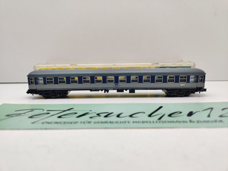 Minitrix N DC 51-3091-00 Schnellzugwagen 2.Kl. / Büm232 / DB / OVP