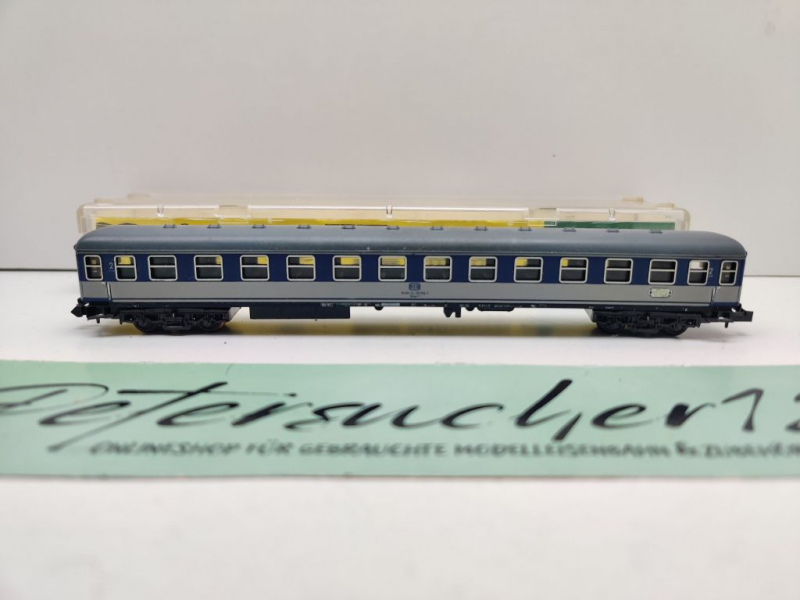 Minitrix N DC 51-3091-00 Schnellzugwagen 2.Kl. / Büm232 / DB / OVP