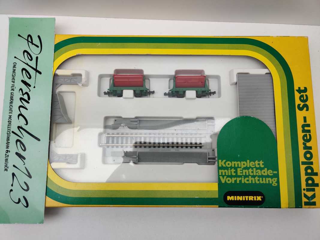 Minitrix N DC 51 3260 00 Kipploren-Set inkl. Entladevorrichtung / OVP