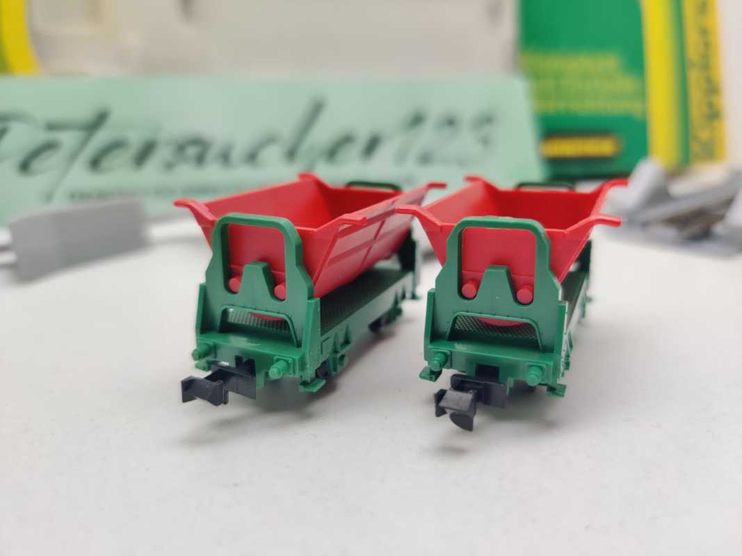 Minitrix N DC 51 3260 00 Kipploren-Set inkl. Entladevorrichtung / OVP