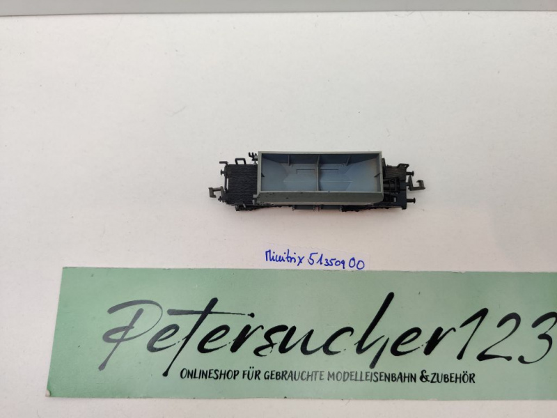 Minitrix N DC 51 3509 00 Schotterwagen / Bahndienstwagen / 267 / DB