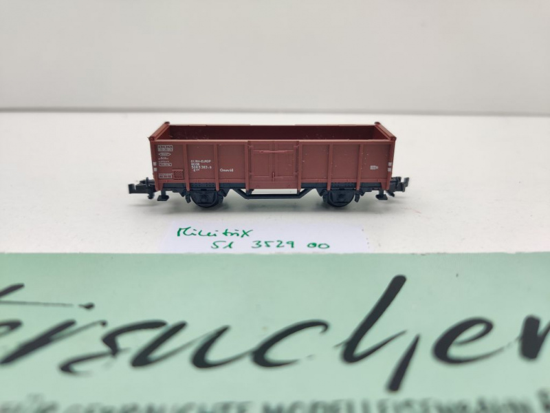 Minitrix N DC 51352900 neu 13529 Hochbordwagen E035 / DB