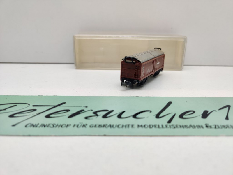 Minitrix N DC 51-3530-00 Schiebewandwagen / Tis858 / DB / OVP