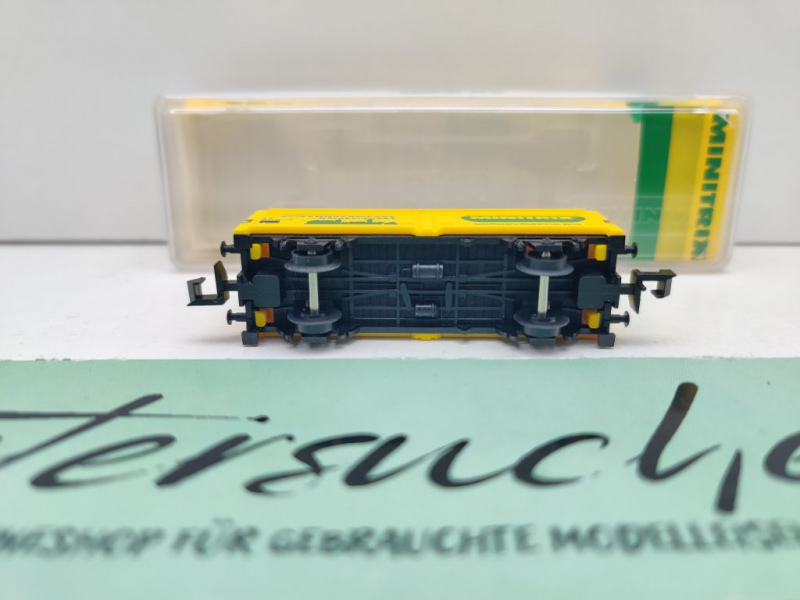 Minitrix N DC 51 3530 84 Schiebewandwagen "Spielwarenmesse'84" Tis858 / DB / OVP
