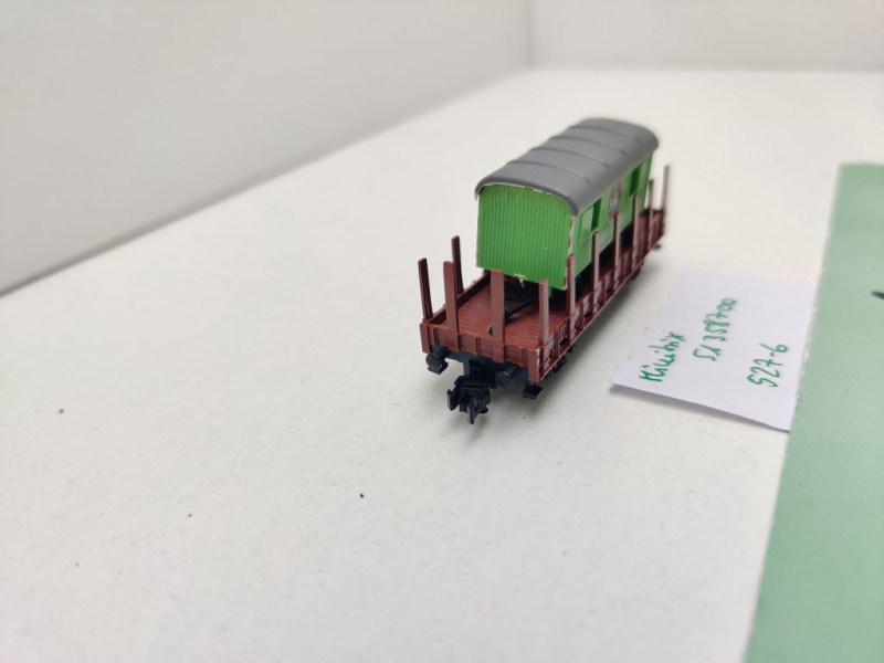 Minitrix N DC 51358700 Rungenwagen + Bauwagen "Hans Kraus NBG" Klm441 / DB