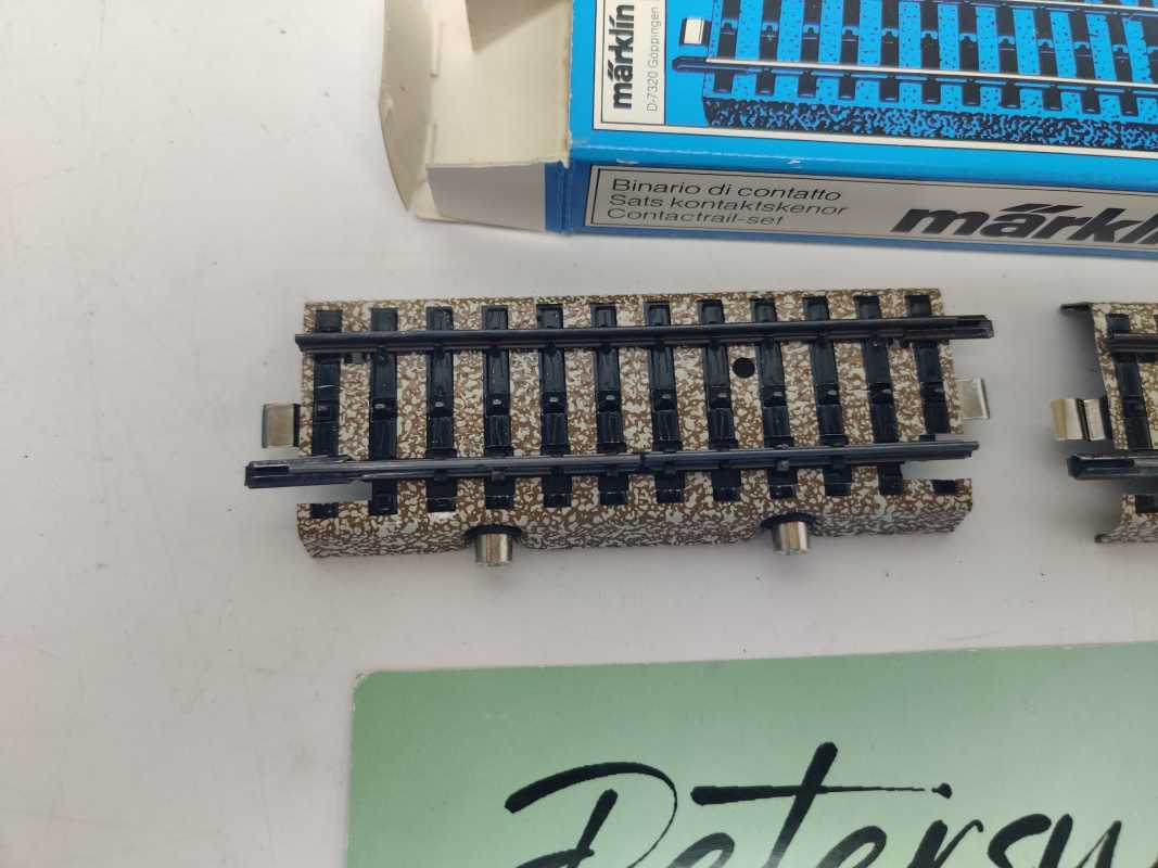 Märklin H0 AC 5145 geraden Kontaktgleis-Satz für das klassische M-Gleissystem / OVP
