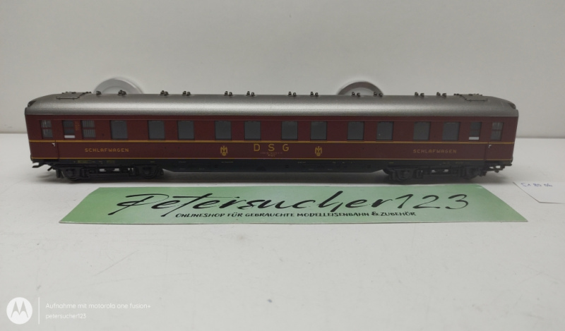 Märklin H0 AC 518006 Schlafwagen / DSG / Rot  / Nem / KK