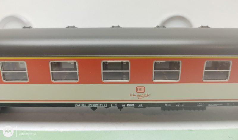 Märklin H0 AC 518010 Personenwagen / 1.Kl. / Orange / DB