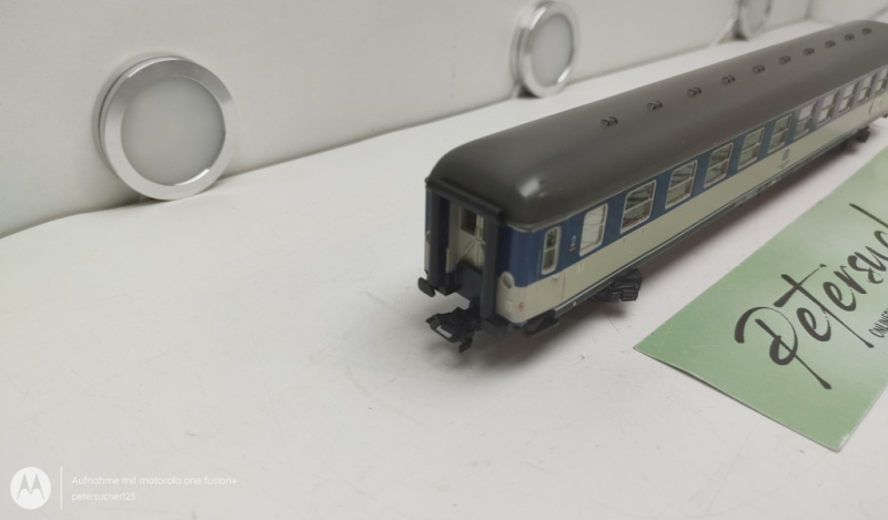 Märklin H0 AC 518022 Personenwagen / 2.Kl. / Blau / DB