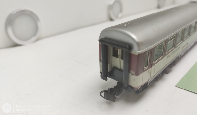 Märklin H0 AC 518088 Speisewagen / Personenwagen Licht / DB