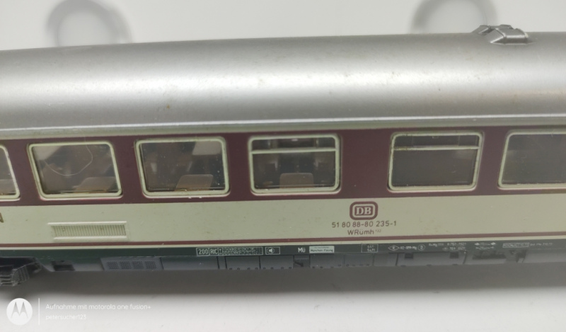 Märklin H0 AC 518088 Speisewagen / Personenwagen Licht / DB