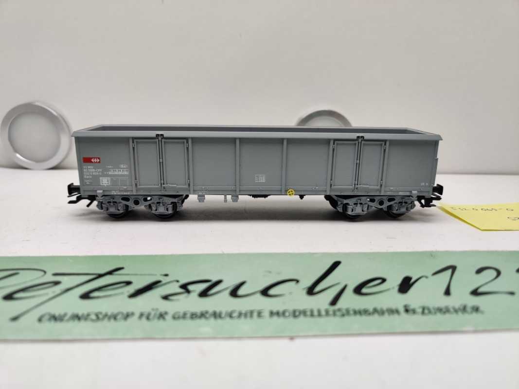 Märklin H0 AC 46917 / 532 0 069-0 offener Güterwagen Grau / SBB / 4-Achser