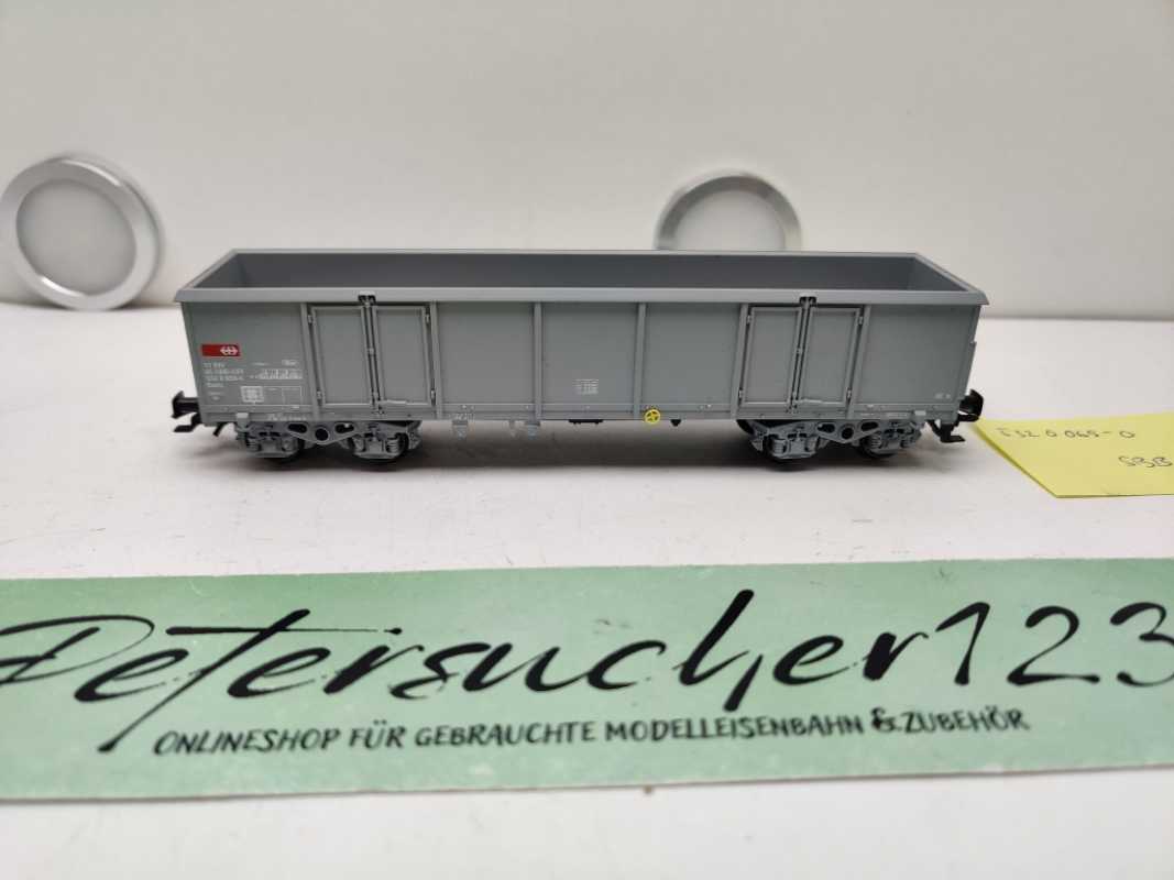 Märklin H0 AC 46917 / 532 0 069-0 offener Güterwagen Grau / SBB / 4-Achser