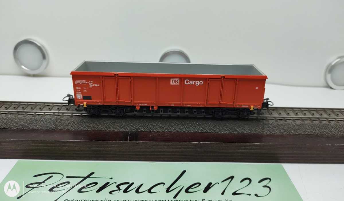 Märklin H0 534 6 568-8 Offener Güterwagen / Cargo / 4-Achser / Rot / DB