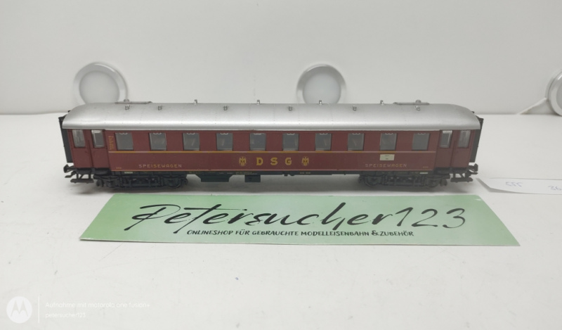 Märklin H0 AC 555/ DSG / Speisewagen / Personenwagen / Rot / DB
