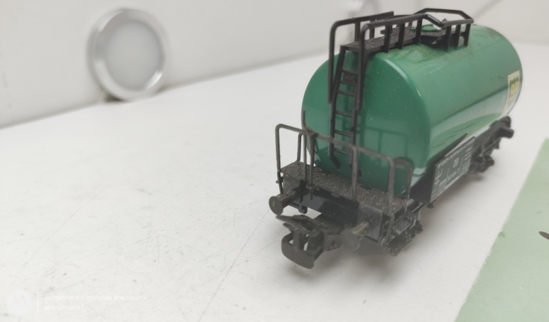 Märklin H0 AC  581694 Kesselwagen BP / 2-Achser / Grün / DB