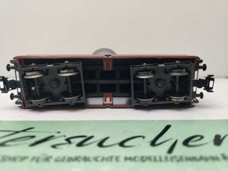 Märklin H0 AC 583 0 0101-7 Großraumgüterwagen / Braun / gealtert / DB