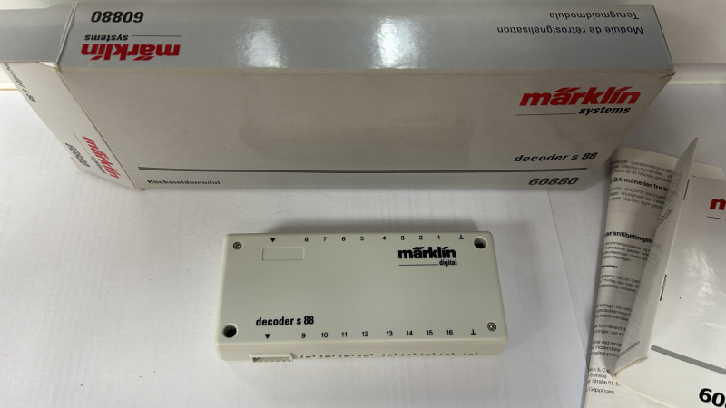 Märklin 60880 Decoder S 88 / OVP