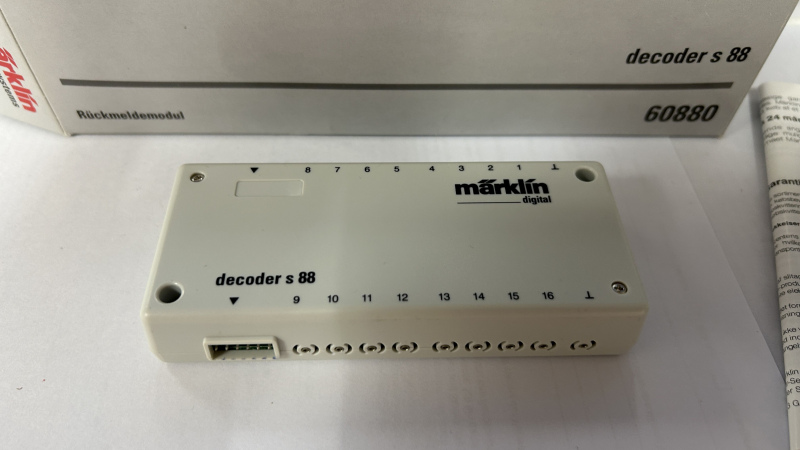 Märklin 60880 Decoder S 88 / OVP