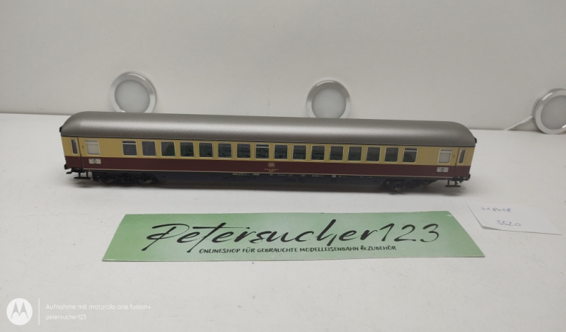Märklin H0 AC 618018 Personenwagen / 1.Kl./  Beige - Rot / DB