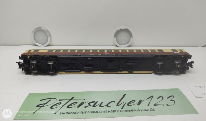 Märklin H0 AC 618018 Personenwagen / 1.Kl./  Beige - Rot / DB