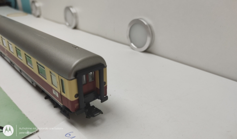 Märklin H0 AC 43855 Schnellzug-Abteilwagen 1.Kl. / DB / OVP