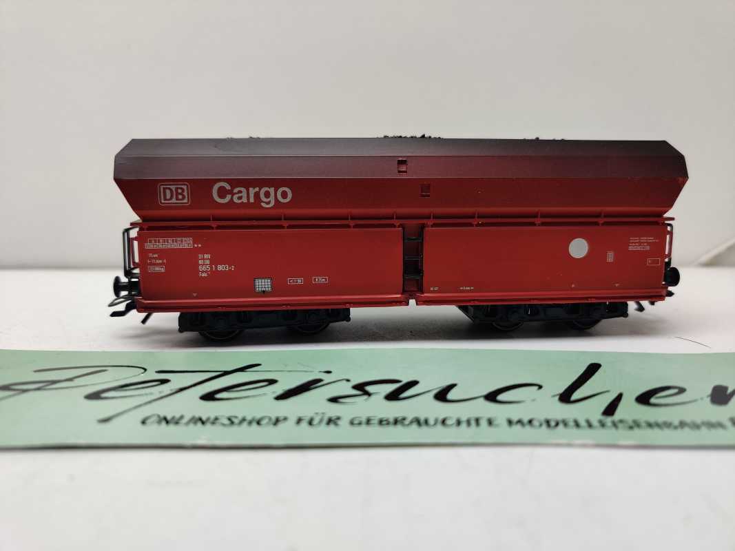Märklin H0 AC 665 1 803-2  Großraumgüter Wagen / Cargo DB / Rot / NEM