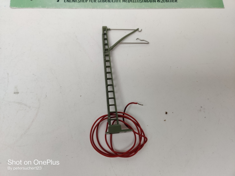 Märklin H0  7010  1  x Anschlussmast / ohne Sockel / Anlagenrückbau