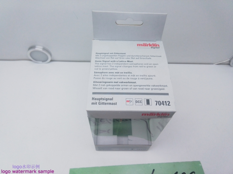 Märklin H0 AC 70412 Hauptsignal mit Gittermast/ Mfx / DCC / OVP