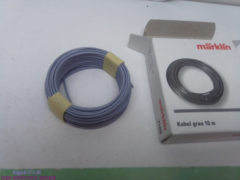 Märklin 7100 Kabel Grau / 10 Meter / Schaltlitze 0,14mm² / OVP