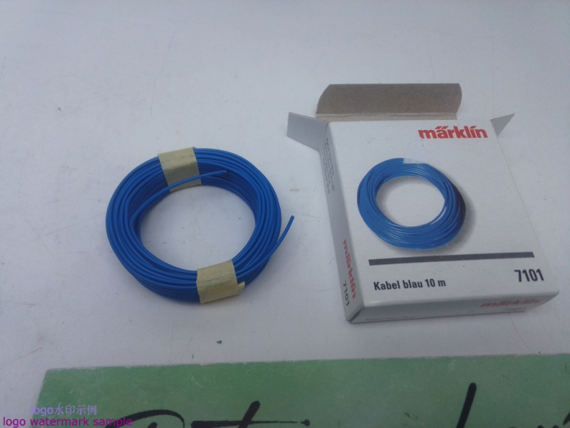 Märklin  7101 Kabel Blau 10 Meter / OVP