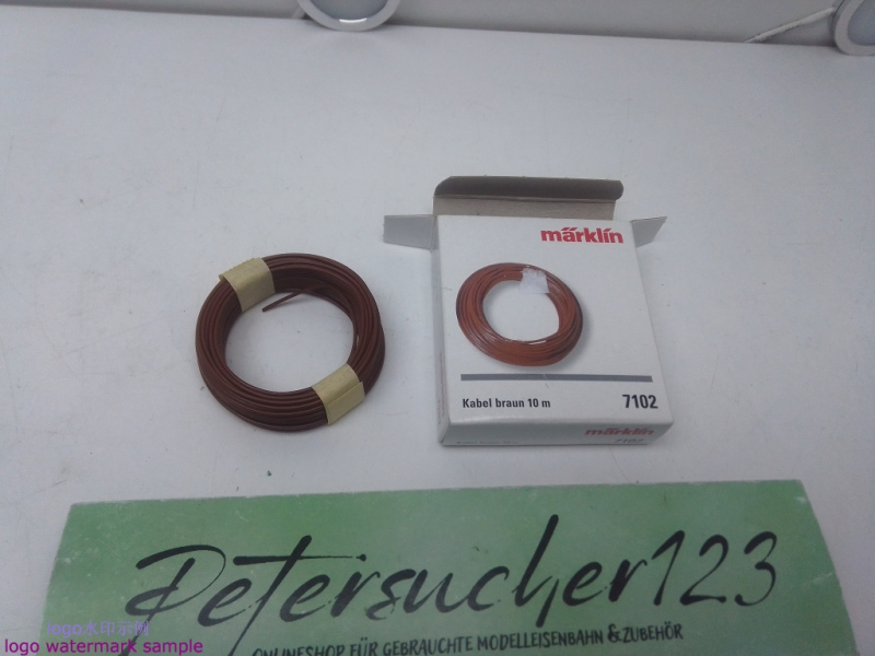 Märklin  7102 Kabel Braun 10 Meter  / OVP