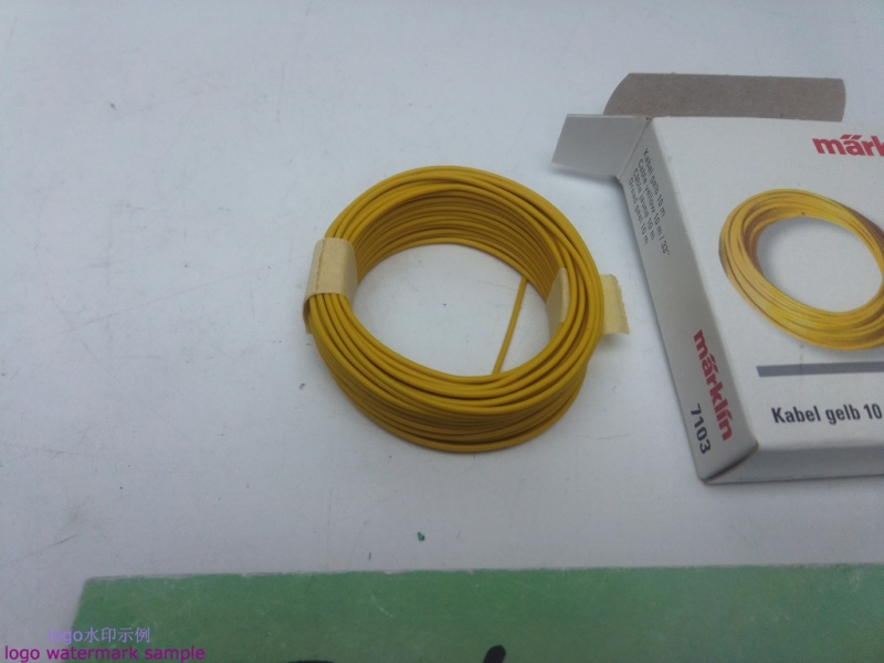 Märklin  7103 Kabel Gelb 10 Meter / OVP