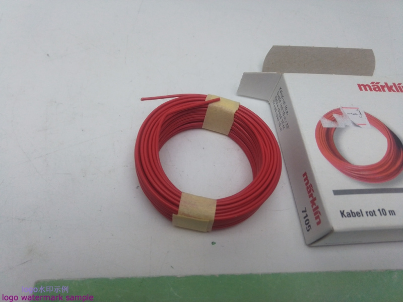 Märklin  7105 Kabel Rot 10 Meter / OVP