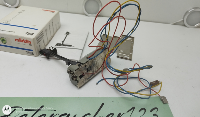 Märklin H0 7188 Hauptsignal M-Gleis / Weiße OVP