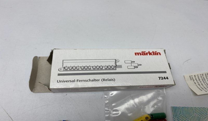 Märklin H0 7244 Universal - Fernschalter (Relais) OVP  450//ST175/1