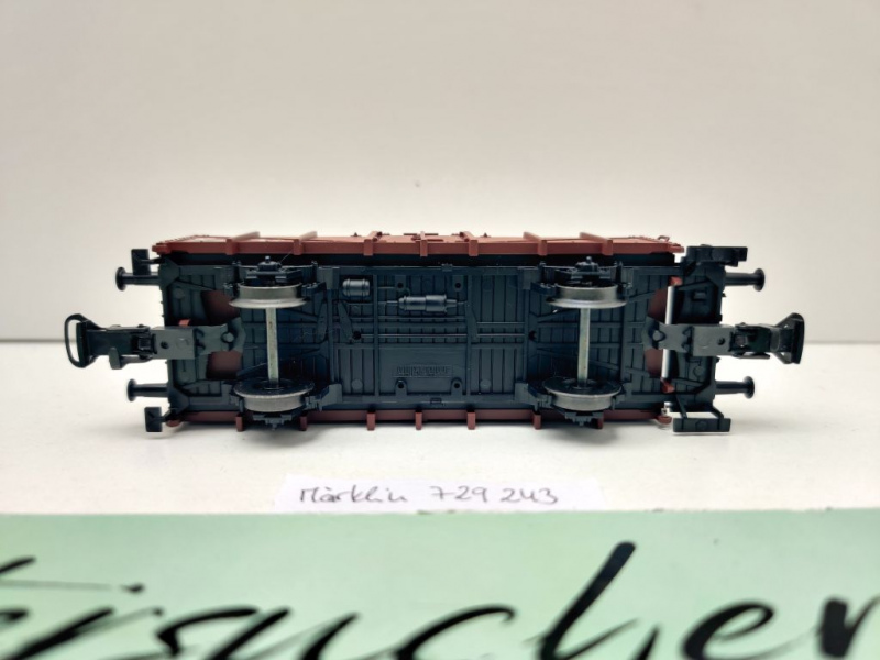 Märklin H0 AC Hochbordwagen 729 243 Om12 / NEM / DB