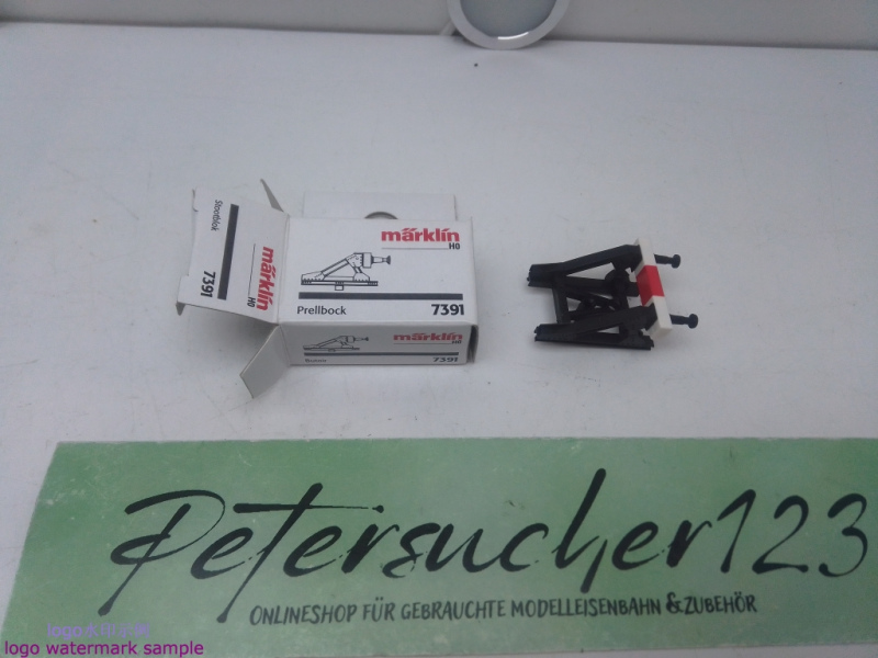 Märklin H0 AC 7391 K-Gleis 1 x Prellbock / 38 mm / OVP